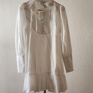 Sugarlips White Long Sleeve Dress